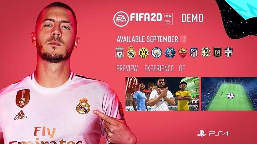 《FIFA 20》试玩版有望于9月12日上线 收录10支球队