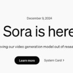 Open AI的视频生成AI Sora上线 Plus以上会员可用