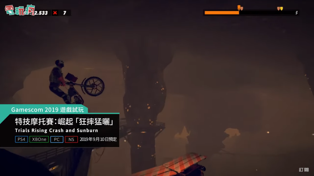 狂摔猛晒！ 《特技摩托：崛起》新DLC科隆试玩公开