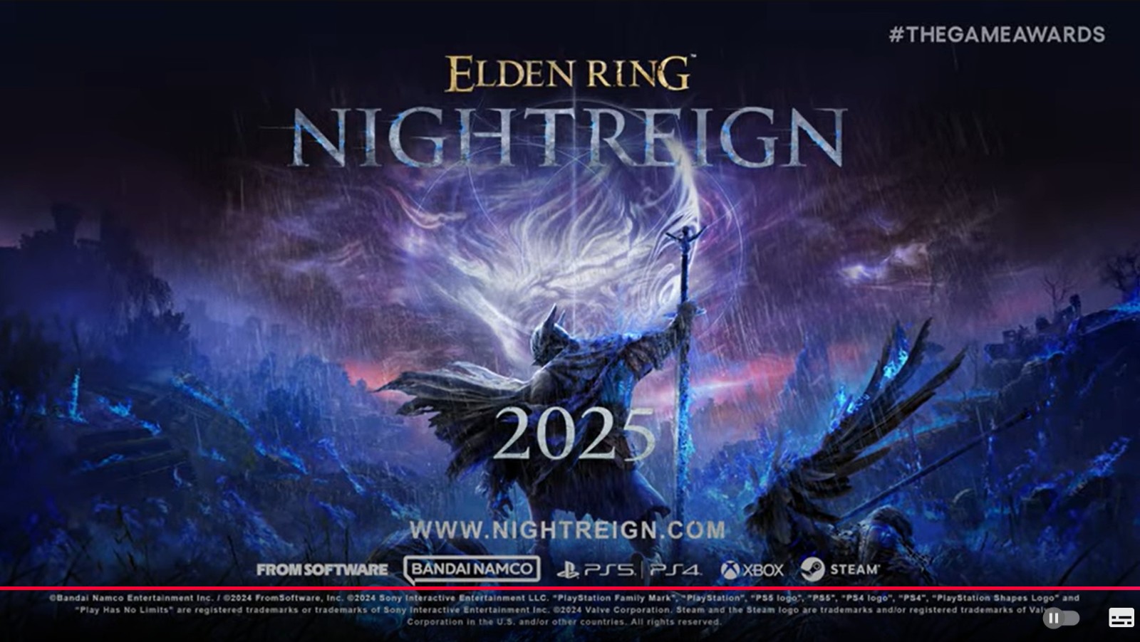 TGA 2024：《艾尔登法环：黑夜君临（Nightreign）》公布 2025年发售