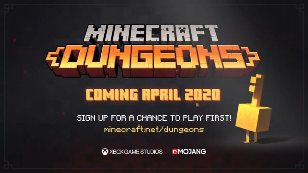 X019：《我的世界：地下城》2020年4月发售