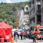 【大直民宅坍塌】家沒了!下陷民宅「動工開拆」住戶激動 李四川:10天內結束